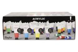 Acrylfarben Künstler Set, 36 Farben x 22ml, Set 792ml