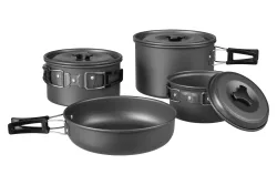 Outdoor Aluminiumpfannen-Set Cook and Go, 8-teilig
