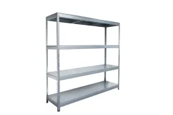 ayce Schwerlastregal Metall | 180x50x183 cm | 4 Böden | Traglast: 150 kg pro Boden