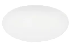 Deckenrosette rund Federbügel weiss