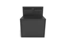 Forge Adour Plancha Modul mit Theke, Stahl schwarz