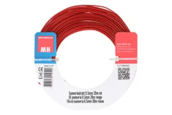Max Hauri AG Sonneriedraht 0.5mm² 20m rot