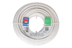 Max Hauri AG TD-Kabel H05Vv-F3G1.5 20m weiss