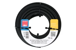 Max Hauri AG GD-Kabel H05Rr-F3G1.5 10m schwarz