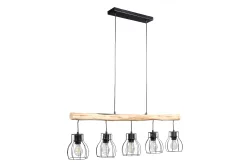 mutoni - Hängeleuchte Mina Metall  5xE27, One Size, Multicolor