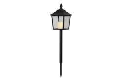 LED Grablicht Flame Laterne
