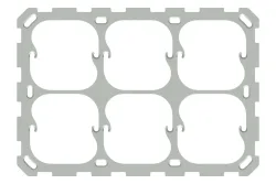 Max Hauri Befestigungsplatte Gr.2x3 modino