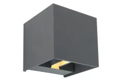 Außenleuchte Veronika Aluminium Druckguss anthrazit, 2x LED