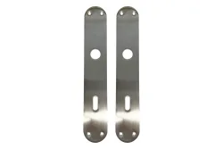 Bb Langschild Edelstahl 78 mm 235x40x2mm