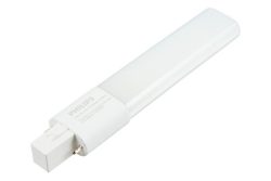 Philips LED-Ersatz für Kompaktleuchtstofflampen Pl-S 9/11W, 2-pin, G23-Sockel, weiss (3000K)