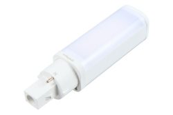 Philips LED-Ersatz für Kompaktleuchtstofflampen Pl-C 13W, 2-pin, G24d-Sockel, weiss (3000K)