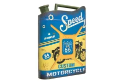 Metall Schild 34x46 cm Gasoline 3