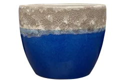 Jardin Royal Pflanztopf Adria | Ø 26 x 21 cm | Blau