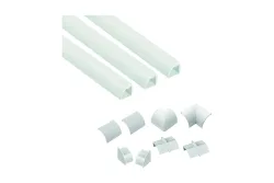 D-Line -  Kabelkanal-Kit 22x22mm 3x Kabelkanal/Zubehör 1,0m