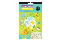 Stickerbook Dschungel Babys