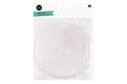 Rico B&uuml;gelperlen Legeplatten Mix, gross, 15 x 15 cm eckig, 15.5 cm rund