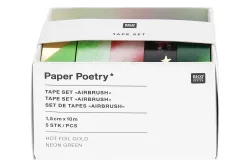 Rico Washi Tape Set Christmas Rocks!, Airbrush