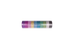 Rico Washi Tape Set Glitter, bunt