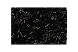 Rico B&uuml;gelperlen, schwarz, 5 x 5 mm, ca. 1'000 St&uuml;ck