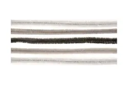 Biegeplüsch Mix10St, 50cm, 8mm weiss / g