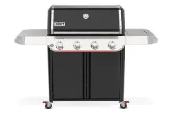 Weber Genesis E-415W GBS Gasgrill – Weber Gasgrill – schwarz / grau