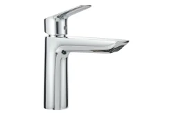 hansgrohe Logis Einhebel-Waschtischmischer 110 Fine CoolStart mit Zugstangen-Ablaufgarnitur Chrom
