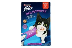 Felix Deli Moments Katzensnack Ente 4x10g
