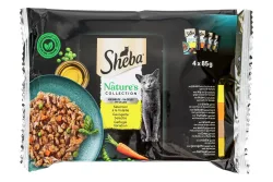 Sheba Katzenfutter in Geleé Nature's Collection Geflügel 4x85g