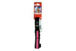 swisspet Hunde-Leuchthalsband Fluo M, pink