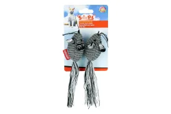 swisspet Katzenspielzeug Plüsch-Mäuse-Set