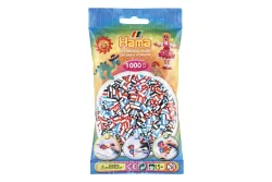Hama Bügelperlen midi x1.000 mix gestreift 91