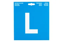 L-Schild ablösbar 16 × 16 cm