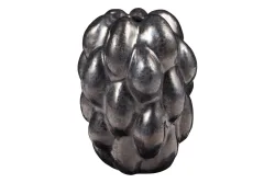 Vase dunkel mit Noppen