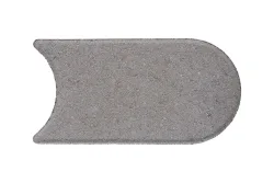 Rasenmähkante grau 33x16x4 cm