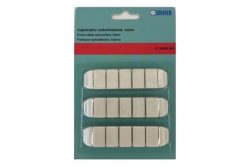Kabelhalter selbstklebend weiss 3 Stk.
