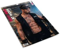 Pin-up Kalender ?Sexy Men at Work 2027? in Farbe und im Großformat