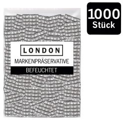 Kondome ?LONDON Q600 feucht? mit Beschichtung auf Silikonbasis