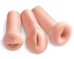 3-teiliges Masturbatoren-Set ?All 3 Holes?, oral, vaginal, anal