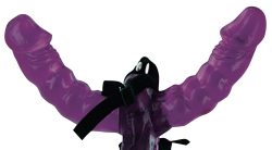 Umschnalldildo ?Double Delight Strap-on?, zur doppelten Penetration