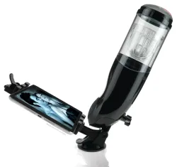 Masturbator ?Mega-Bator Ass? mit Tablet-Halterung und Saugfuß
