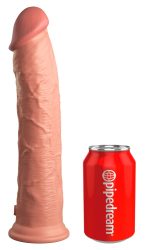 Naturdildo ?11? Dual Density Silicone Cock? mit extra starkem Saugfuß