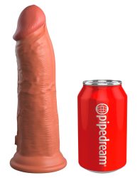 Naturdildo ?8? Dual Density Silicone Cock? mit extra starkem Saugfuß