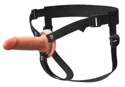 Penishülle ?Hollow Silicone Strap-on? mit Umschnallgurt