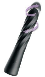 Analvibrator ?Twist Ecstasy? im intensiven Spiral-Design