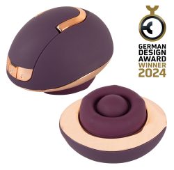 Auflegevibrator ?Rotating Vulva Massager? mit Haltering