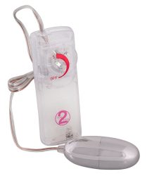 Vibroei ?Silver Star? mit Fernbedienung, stufenlose Vibration
