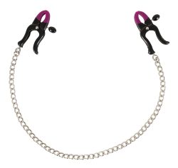Nippelklemmen ?Silicone Nipple Clamps?, verstellbar, mit Stahlkette