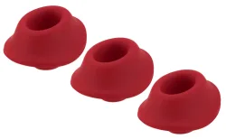 Premium Heads Red S (Pkg of 3), Small - Amorana