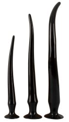 3-teiliges Analplug-Set ?Super Long Flexible Butt Plug Set?, verschiedene Extra-Längen und Gewichte