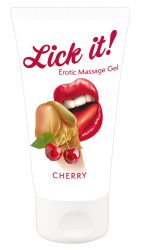 Gel ?Erotic Massage Gel Cherry? mit Kirsch-Aroma